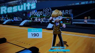 Nintendo Switch Sports Bowling 🎳 Game - Playing as Chris 