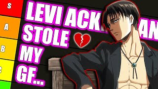 Who Would Steal Your Girlfriend? Ranking Attack On An Characters Anime Husbando Tier List