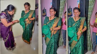 😳🐍सकाळ पासून साप खिडकी मध्ये बसलेला ताईना वाटले जाईल निघून पण खिडकी मध्ये निवांत बसलेला🐍😱