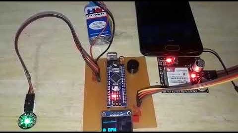 Arduino Smart Watch for Health Monitoring