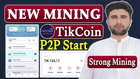 TikCoin New Mining App | TikCoin P2P Start | Tikcoin New Mining Join Early Phase | Rizwan Baloch 2.0