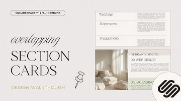 Overlapping Sticky Section Cards | Squarespace Fluid Engine Tutorial