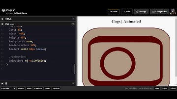 How to pure css that - cogs with animation