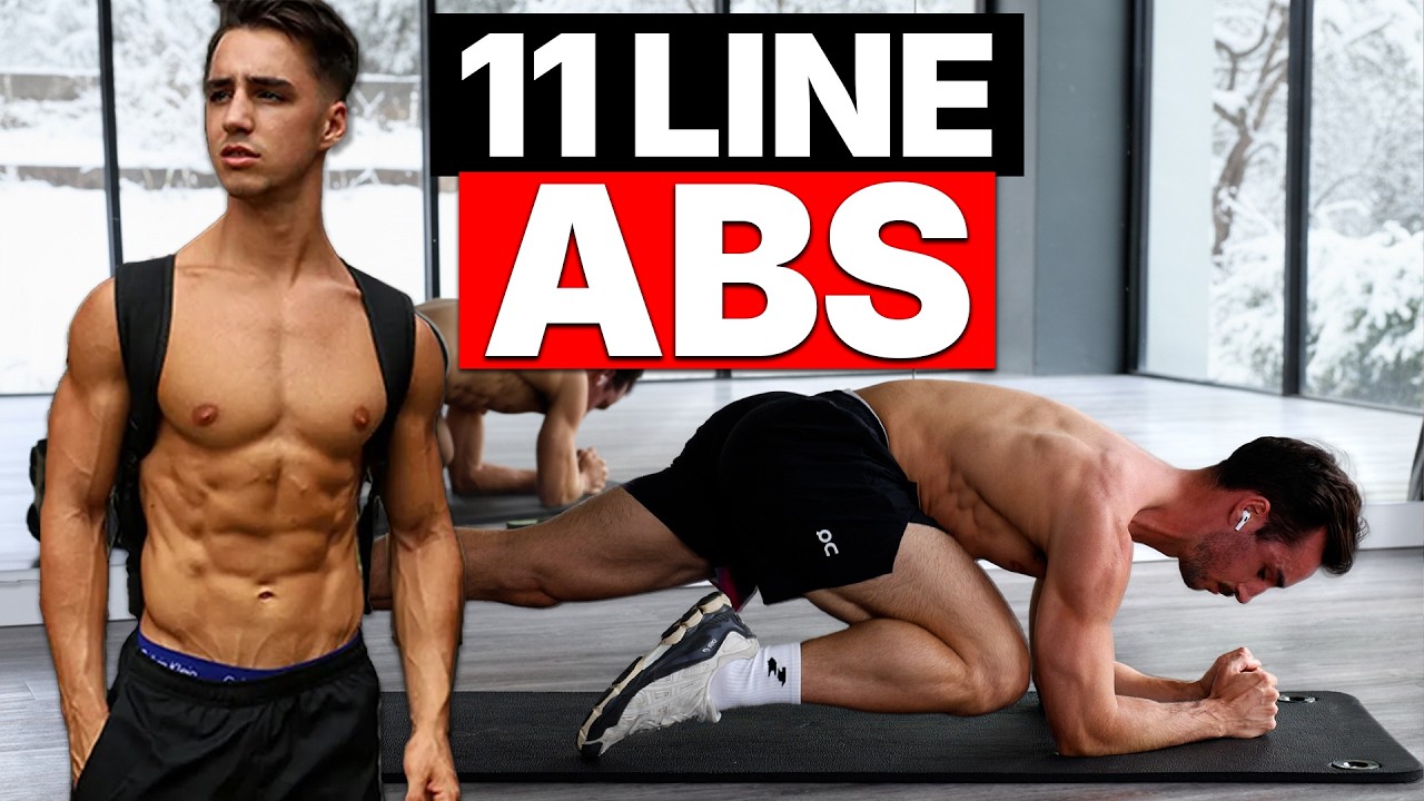 10-минутная изнурительная тренировка для пресса (быстрая и подтянутая тренировка без оборудования)