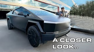 Exclusive Look Inside the Cybertruck: Futuristic Features Revealed! by Tesla Raj 2,425 views 6 months ago 6 minutes, 50 seconds