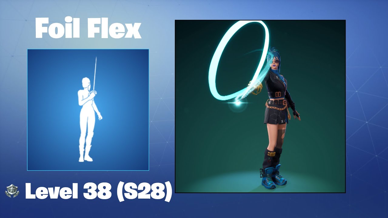 Foil Flex Fortnite Emote YouTube