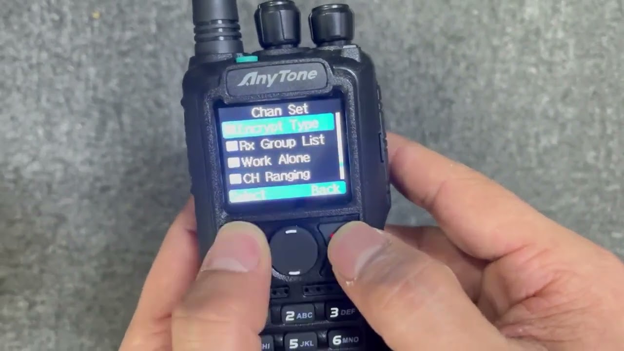 AnyTone AT-D878UVII Plus Dual Band Bluetooth PTT Digital/Analog APRS