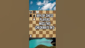 99% of Chess Players Miss this Checkmate in 2!