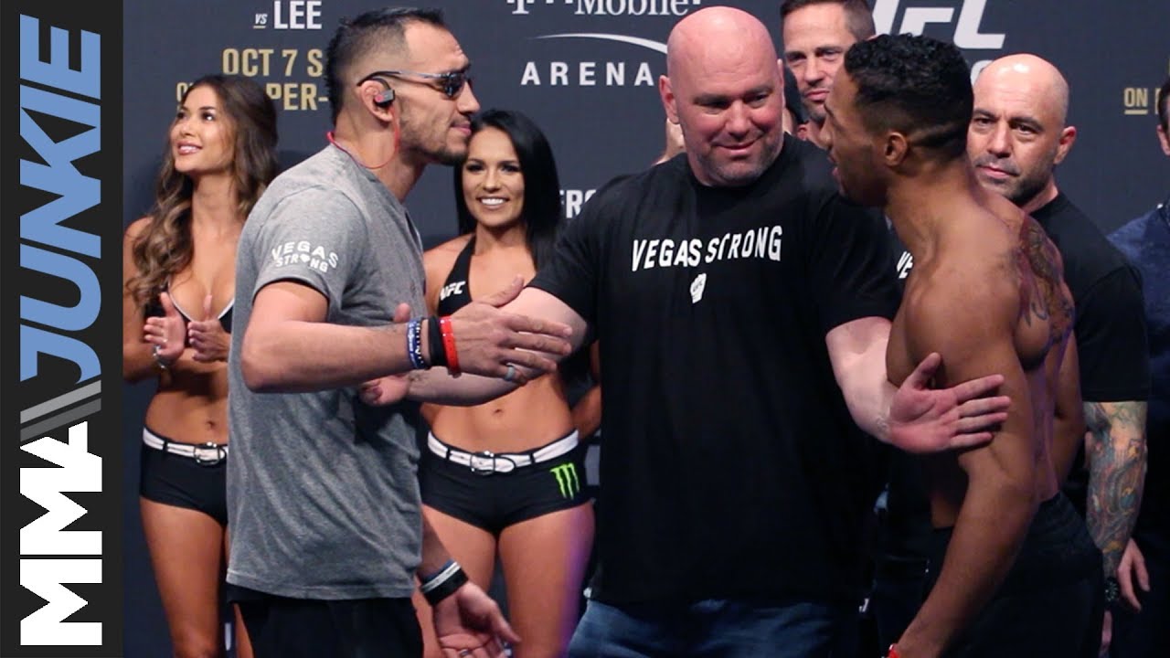 Tony Fergsuon, Kevin Lee face off for the final time ahead of UFC 216 -  YouTube