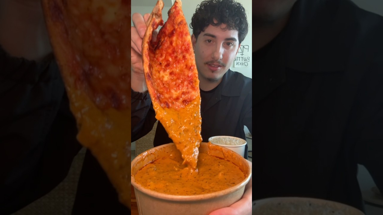 Viral Butter Chicken & Pizza Combo 🤯🔥 
