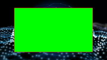 Blue Plexus Fantasy Abstract Technology & Engineering Motion Background Rotating Best Green Screen