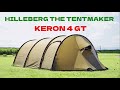 【テント設営】HILLEBERG KERON4GT (ヒルバーグ ケロン4GT)  ファミリーキャンプ.4人用テント