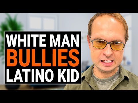 WHITE NEIGHBOUR BULLIES LATINO KID | @DramatizeMe