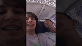 Daniel Larson And Brink On RollerCoaster Ride