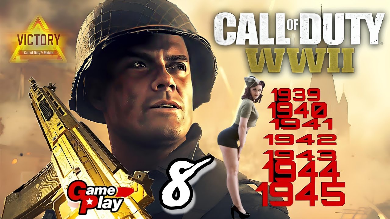 Call of Duty WWII #8 | Wzgórze 493 | 4K | 21x9 UltraPanorama  | gameplay 