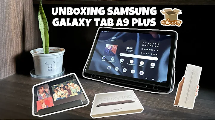 Unboxing Samsung Galaxy Tab A9 Plus✨📦 | Accessories unboxing | Stylus pen, Tablet Cover Case |