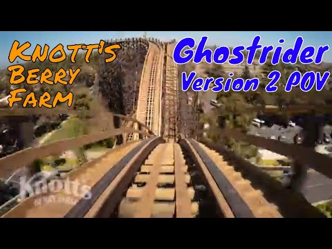 วีดีโอ: Ghost Rider - รีวิวรถไฟเหาะของ Knott's Berry Farm