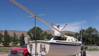 Home Made Mast Raising System!