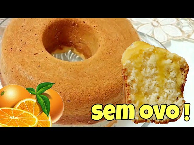 Receita de Bolo Sem Ovo de Liquidificador