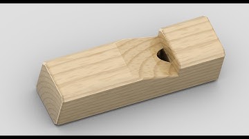 Creo 2 Basic Tutorial - Modelling and rendering a Whistle