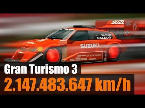 2 BILLION KP/H! Gran Turismo 3 Glitch [GT3, PS2, Bug, English Subs]