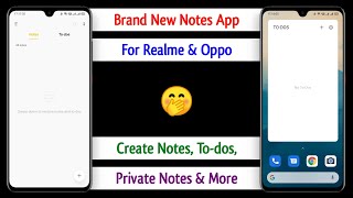 Notes App For All Realme & Oppo Users | Realme Notes App | Oppo Notes App | Realme Update ~ RJ 😀❤️ screenshot 1