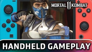 Mortal Kombat 11 | 10 Minutes in Handheld MODE on Switch
