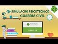 Test psicotécnico Guardia Civil corregido