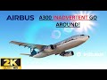 Inibuilds A300 Landing and Inadvertent Go Around!