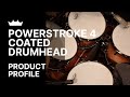 Video: REMO P4-1122-C2 POWERSTROKE 4 COATED BASS DRUMHEAD