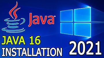 How to Install Java 16 on Windows 10 [ 2021 Update ] JDK installation Complete Guide with JAVA_HOME