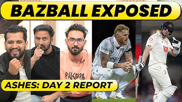 ASHES DAY 2 REPORT: 2-0 & SERIES TO AUS? 5 DROPPED CATCHES, NO BOWLING PLAN