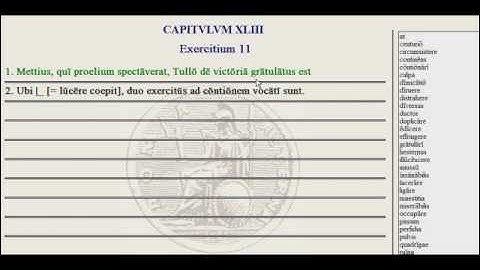 Lingua - 43.4 - Exercise Tutorial