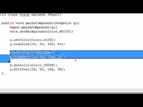 Java Programming Tutorial 86 Drawing More Stuff