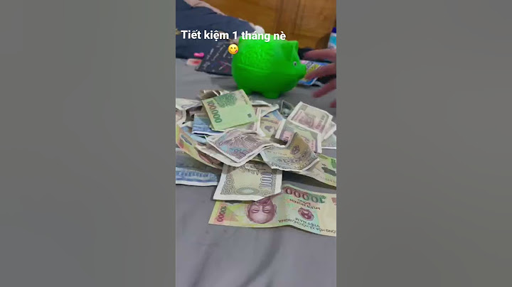 Tiền tiết kiệm 1 tháng của chúng mình 😋#shorts