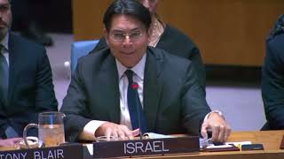 "Where are all the human rights organisations?" Danny Danon in The UN