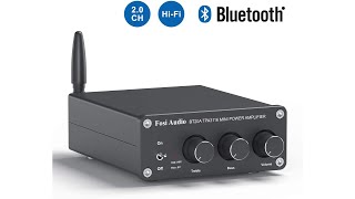 Fosi Audio BT20A Bluetooth 5.0 Stereo Audio 2 Channel Amplifier Receiver | Best Price