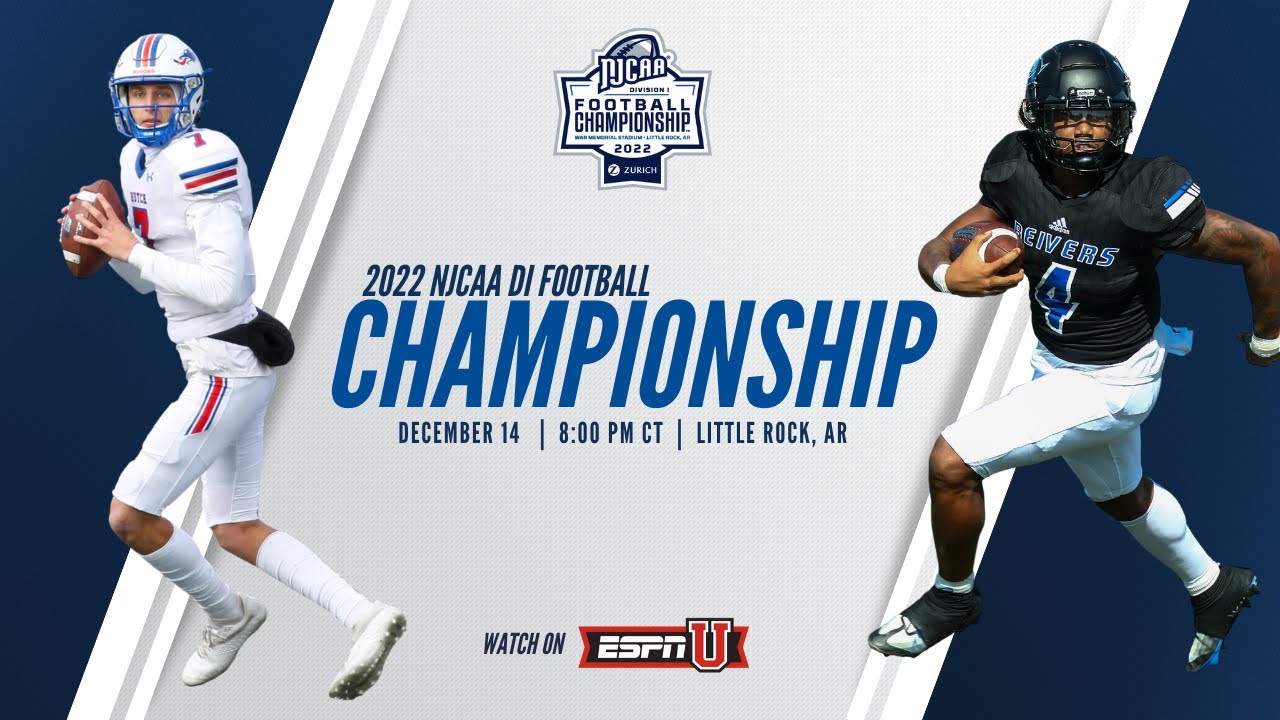 2022 NJCAA DI Football Championship YouTube