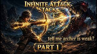I Picked Archer When Everyone Said It Was Weak… Then I Got ∞ Stacks 🏹🐉