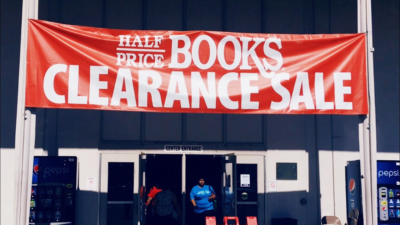 Half Price Books HUGE SALE & BOOK HAUL!! 🤓 YouTube