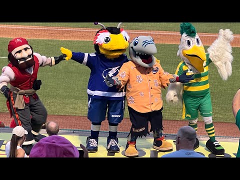 Clearwater Threshers mascot Phinley Birthday party! Philadelphia