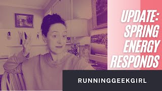 UPDATE: Spring Energy Responds (and MORE!) | RunningGeekGirl