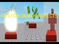 These retrostudio items have a custom death effect
