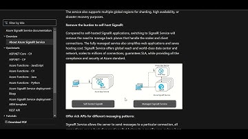 Add Realtime updates to your app using Azure Signal Service