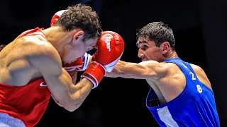 Abdumalik Khalokov (UZB) vs. Serik Temirzhanov (KAZ) Asian Championships 2022 Final (57kg)
