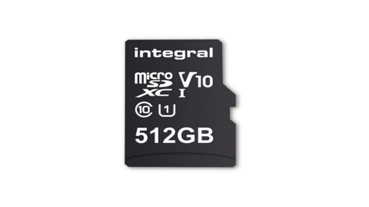 This New Integral Memory 512GB MicroSD Card Is the Biggest on the Market