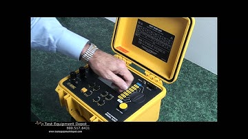 AEMC 6250 10A Micro-Ohmmeter w/ Ed Cunnie