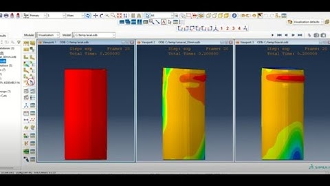 CFST column subjected to Uniaxial biaxial and Axial loading in ABAQUS