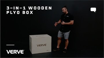 VERVE 3 In 1 Wooden Plyo Box