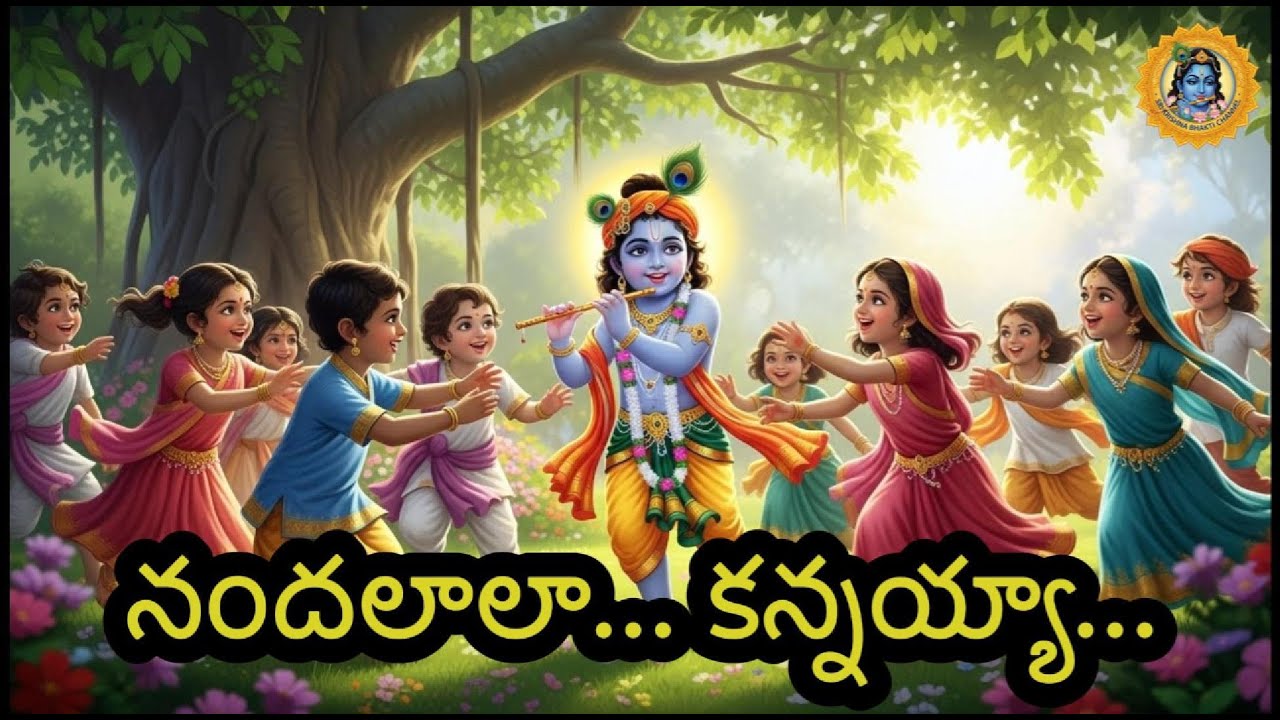 నందలాలా.. కన్నయ్యా | Soulful Telugu Krishna Devotional Song | Vrindavan Devotional | Heart Touching
